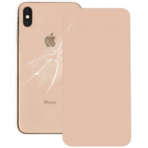 Coque Arrière Batterie Verre pour iPhone XS Max (Or) SH61JL170-20