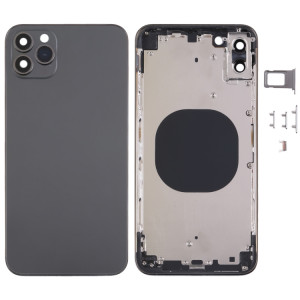 Couvercle de boîtier arrière avec apparence imitation d'IP13 Pro Max pour iPhone XS Max Max SH37BL1937-20