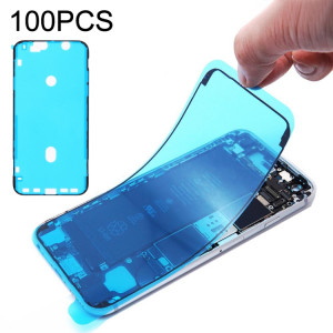 100 PCS LCD Frame Bezel autocollants adhésifs imperméables pour iPhone XR SH0131819-20