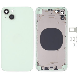 Couvercle de boîtier arrière avec apparence imitation d'IP13 pour iPhone XR (vert) SH71GL831-20