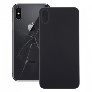 Coque Arrière Batterie Verre pour iPhone XS (Noir) SH61BL518-20