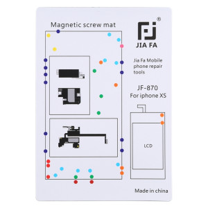 JIAFA JF-870 Magnetic Pad Screw Board pour iPhone XS SJ02981555-20