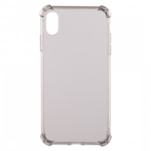 Coque en TPU transparente anti-chute de 0,75 mm pour iPhone XR 6,1 pouces (marron) SH941Z696-20