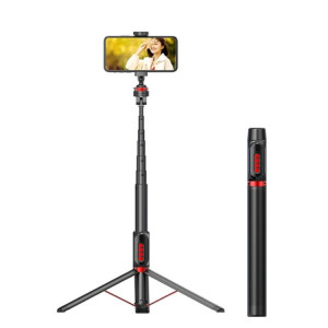 Alliage d'aluminium Téléphone mobile Bluetooth Selfie Stick Stick Live Floor Support, Hauteur: 1,5 m SH6969468-20