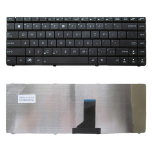 Clavier américain pour Asus N82 N82J K42 A42F X44H X43 A42 A42D A42J K42D K42J A42J K42F U32 U35 U41 (noir) SH127B1264-20