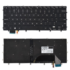 Clavier américain avec rétroéclairage pour Dell xps 15 9550 9560 (noir) SH133B143-20