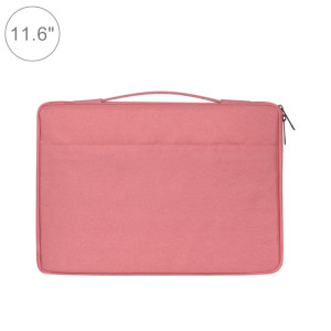 11,6 pouces de mode casual polyester + nylon sac à main pour ordinateur portable sacoche de couverture pour ordinateur portable, pour macbook, Samsung, Lenovo, Xiaomi, Sony, Dell, Chuwi, Asus, HP (rose) SH656F1575-20