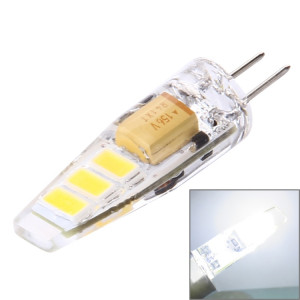 G4 2W 100LM ampoule de maïs, 6 LED SMD 5730 Silicone, DC 12V (blanc chaud) SH71WW912-20