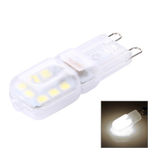 G9 2.5W 200LM Transparent Couvercle Ampoule de maïs, 14 LED SMD 2835, AC 220-240V (lumière blanche) SH88WL1147-20