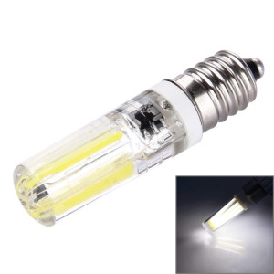 Ampoule de filament de 4W, E14 Silicone Dimmable 8 LED pour des salles, CA 220-240V (lumière blanche) SH15WL1281-20