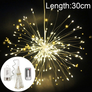 Guirlande lumineuse en feu de cuivre de 30 cm de feux d'artifice dimmable de 30cm de boule de cuivre, boîte de piles de 150 d SH99WL1329-20