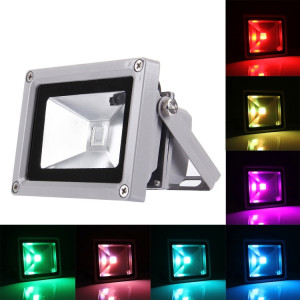 Projecteur coloré imperméable de 10W IP65 LED, 750LM avec à télécommande, CA 110-265V SH60CL752-20