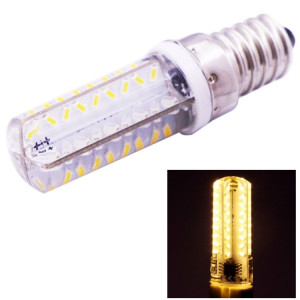 E14 3.5W 200-230LM ampoule de maïs, 72 LED SMD 3014, luminosité réglable, AC 110V (blanc chaud) SH31WW1872-20