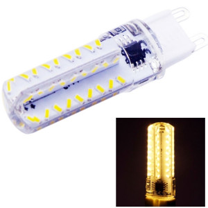 G9 3.5W 200-230LM ampoule de maïs, 72 LED SMD 3014, luminosité réglable, AC 110V (blanc chaud) SH33WW1811-20