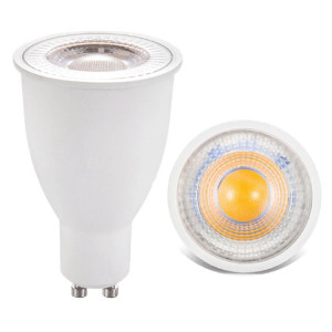 GU10 10W SMD 2835 16 LEDS 2700-3100K Haute luminosité Aucune lampe de scintillement Spot de spot d'économie d'énergie, AC 90-265V (blanc chaud) SH93WW1487-20