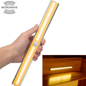 2.8W 30 LED blanc chaud grand écran capteur de corps humain intelligent lumière LED couloir armoire lumière, Version de chargement USB SH1214937-20