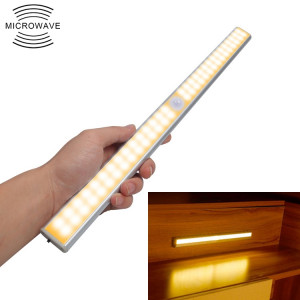 2.8W 40 LED blanc chaud grand écran capteur de corps humain intelligent lumière LED couloir armoire lumière, Version de chargement USB SH12151078-20