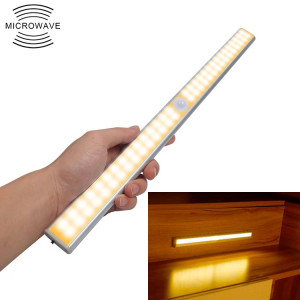 2.8W 60 LED blanc chaud grand écran capteur de corps humain intelligent lumière LED couloir armoire lumière, Version de charge USB SH12161265-20