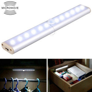2W 12 LED lumière blanche grand écran capteur de corps humain intelligent lumière LED couloir armoire lumière, Version de chargement USB SH1217296-20