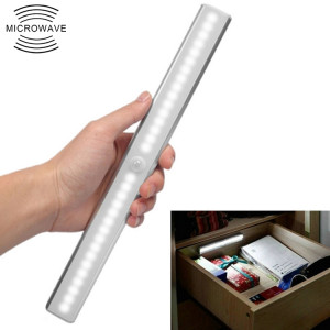 2.8W 20 LED lumière blanche grand écran capteur de corps humain intelligent lumière LED couloir armoire lumière, Version de chargement USB SH12181438-20