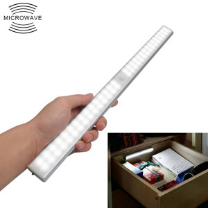 2.8W 60 LED lumière blanche grand écran capteur de corps humain intelligent lumière LED couloir armoire lumière, Version de chargement USB SH12221515-20