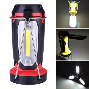 Lampe de camping multifonctionnelle de chargement USB tente extérieure lampe portable lampe de poche lampe de table (rouge) SH241R687-20
