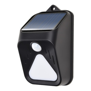 Alarme solaire antivol lumière télécommande alarme à induction du corps humain (noir) SH450B1916-20