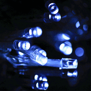 3m (Longueur) x 3m (Hauteur) 18W 300 LED Lumières de déviation de la chaîne de rideau avec le joint d'extrémité et le contrôleur multifonctionnel et la mémoire imperméable à l'eau, prise de l'UE, CA S33AWL1362-20