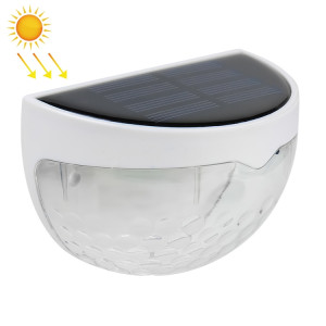 Lumière de clôture à l'eau solaire de 6 LED (blanc chaud) SH3WWW1677-20