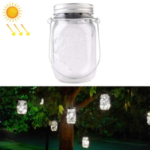 20 LED énergie solaire Mason bouchon de bouteille lampe suspendue décoration extérieure jardin lumière, non compris le corps de la bouteille (lumière blanche) SH09WL886-20