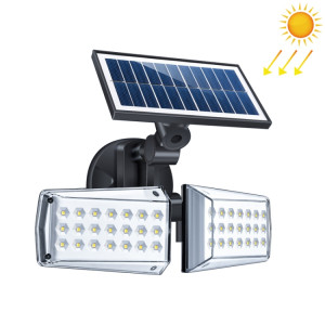 42 LED à la maison cour intérieure double tête imperméable à l'eau réverbère solaire rotatif de lumière murale SH5357774-20