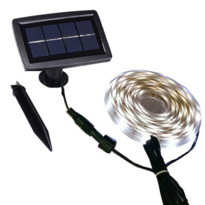 TYN002 5M 150 LEDs de décoration de jardin solaire décoration de jardin à LED (lumière blanche) SH89WL459-20