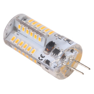 G4 2800-3200K 200LM 57LEDs Silicone LED Corn Light, 3014 SMD, Couleur de la lumière: Blanc chaud, AC / DC 12-16V SH648668-20