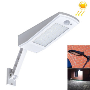 Lumière solaire solaire de capteur de mouvement de 6.8W LED, 48 LEDs SMD 2835 900 lumière d'économie d'énergie d'angle de LM avec le panneau solaire de 5V 3.2W (blanc) SH849W438-20