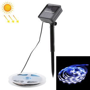 Lumière actionnée solaire imperméable blanche de bande de corde de 3m IP65 LED, lumière de fée de décoration de 90 LED SMD 2835 SH70WL1460-20