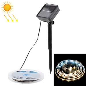 3m IP65 imperméabilisent la lumière actionnée solaire chaude blanche de bande de corde de lumière de LED, lumière de fée de décoration de 90 LED SMD 2835 SH70WW1923-20