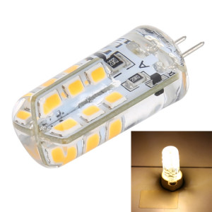 G4 SMD 2835 Ampoule de maïs 24 LED LED, DC 12V (blanc chaud) SH72WW1835-20