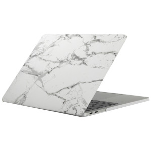 Pour 2016 Nouveau Macbook Pro 13.3 pouce A1706 et A1708 Blanc Noir Texture Marbre Motif Ordinateur Portable Stickers D'eau PC Cas de Protection SH053L1552-20