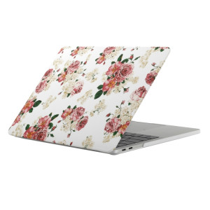 Pour 2016 Nouveau Macbook Pro 15.4 pouce A1707 Chinois Rose Motif Ordinateur Portable Stickers D'eau PC Cas de Protection SH059A582-20