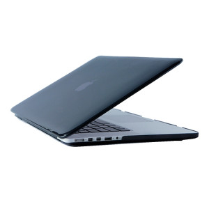 Pour 2016 Nouveau Macbook Pro 15.4 pouce A1707 Ordinateur Portable Crystal PC Housse de Protection (Noir) SH066B1797-20