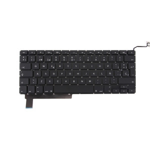 iPartsAcheter pour Macbook Pro 15 pouces A1286 (2009 2012) Clavier espagnol, pas de rétroéclairage SI00701554-20