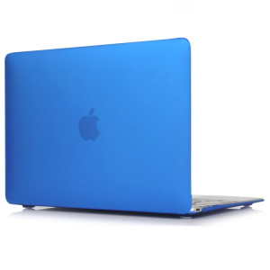 Etui de protection pour ordinateur portable de style mat pour MacBook Air 13,3 pouces A1932 (2018) (Bleu foncé) SH212D92-20