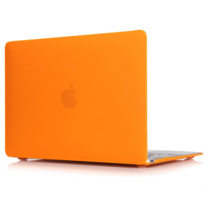 Etui de protection pour ordinateur portable de style mat pour MacBook Air 13,3 pouces A1932 (2018) (Orange) SH212E1644-20