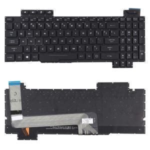 Version américaine clavier avec rétro-éclairage du clavier pour Asus ROG Strix GL503 GL703 GL503V GL503VD GL503VD-DB71 GL503VD-DB74 GL503VM GL503VS SH0393133-20