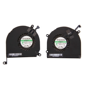 1 Paire iPartsAcheter pour Macbook Pro 15,4 pouces (2009 2011) A1286 / MB985 / MC721 / MC371 Ventilateurs de Refroidissement (Gauche + Droite) S105181820-20