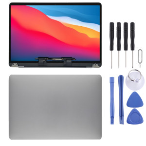 Écran d'affichage LCD complet pour MacBook Retina 13 pouces M1 A2338 2020 (gris) SH595H184-20