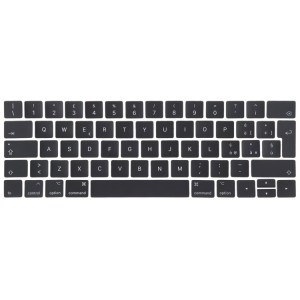 Version italienne britannique Keycaps pour MacBook Pro 13,3 pouces 15,4 pouces A1706 A1707 2016 2017 SH0771922-20