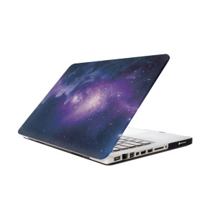 Pour Macbook Pro 13,3 pouces Starry Sky Patterns Apple ordinateur portable Water Decals PC étui de protection (bleu) SH013L1871-20