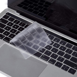 ENKAY TPU Housse de protection clavier pour MacBook Pro 13.3 pouces (2016) avec Touch Bar & Pro 15.4 pouces (2016) avec barre tactile (A1706 / A1707), Europe Version SE1402874-20