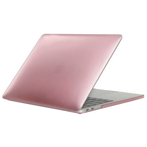 Etui de protection en métal pour ordinateur portable pour MacBook Pro 15,4 pouces A1990 (2018) (Or rose) SH13RG1920-20